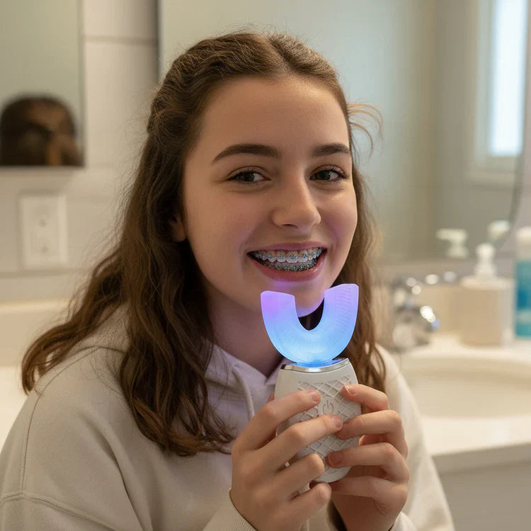 ✅ Safe for orthodontic braces and sensitive gums